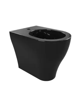 Flaminia App Bidet stojący 54x36 czarny połysk AP217NER