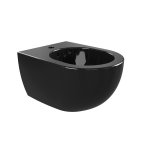 Flaminia App Bidet wiszący 48,5x36 czarny połysk AP219NER