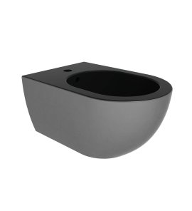 Flaminia App Bidet wiszący 54x36 silver black AP218SCP