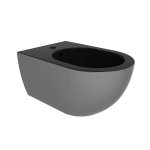Flaminia App Bidet wiszący 54x36 silver black AP218SCP