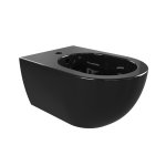 Flaminia App Bidet wiszący 54x36 czarny połysk AP218NER