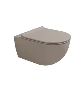Flaminia App Miska 54x36 z deską wolnoopadającą argilla matt AP118SARG+QKCW09ARG