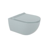 Flaminia App Miska 54x36 z deską wolnoopadającą azzurro polvere glossy AP118SAP+QKCW09AP