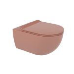 Flaminia App Miska 54x36 z deską wolnoopadającą terracotta glossy AP118STC+QKCW09TC