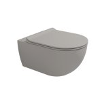 Flaminia App Miska 54x36 z deską wolnoopadającą cenere matt AP118SCEN+QKCW09CEN