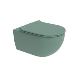 Flaminia App Miska 54x36 z deską wolnoopadającą menta matt AP118SME+APCW10ME