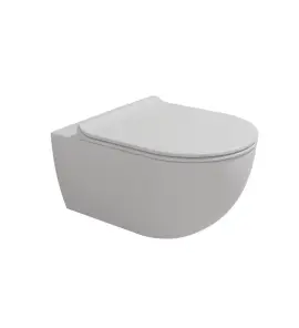 Flaminia App Miska 54x36 z deską wolnoopadającą slim latte matt AP118SLAT+APCW10LAT