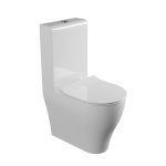 Flaminia App Miska 58x36 z deską wolnoopadającą i spłuczką biały połysk KITAP116G