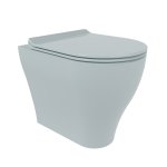 Flaminia App Miska bezrantowa 52x36 z deską wolnoopadającą slim azzurro polvere glossy AP117GAP+QKCW09AP