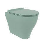 Flaminia App Miska bezrantowa 52x36 z deską wolnoopadającą slim menta matt AP117GME+QKCW09ME