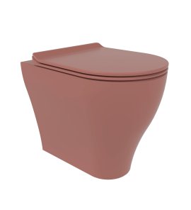 Flaminia App Miska bezrantowa 52x36 z deską wolnoopadającą slim uva matt AP117GUV+QKCW09UV