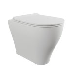 Flaminia App Miska bezrantowa 52x36 z deską wolnoopadającą slim latte matt AP117GLAT+QKCW09LAT