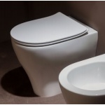 Flaminia App Miska WC Stojąca bez kołnierza Biały AP117G