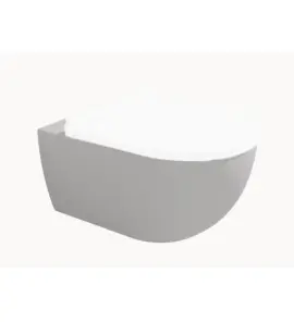 Flaminia App Miska WC wisząca bez kołnierza 54x36 cm bez deski biały mat AP118GLAT