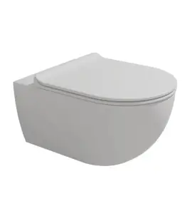 Flaminia App Miska wisząca Gosilent z deską wolnoopadającą 54x36 biały AP118S+QKCW09