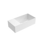 Flaminia App Umywalka ścienna 50x25 biały połysk AP5025SX