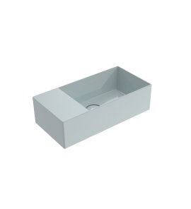 Flaminia App Umywalka ścienna 50x25 azzurro polvere glossy AP5025SXAP