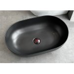      Flaminia App Umywalka stawiana na blat 62x40 cm carbone AP62ACAR WYPRZEDAŻ MAGAZYNOWA!!