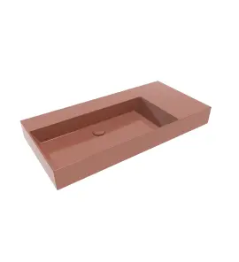 Flaminia App Umywalka stawiana/ścienna 105×51 terracotta glossy AP10551TC