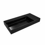 Flaminia App Umywalka stawiana 105×51 czarny połysk AP10551NER