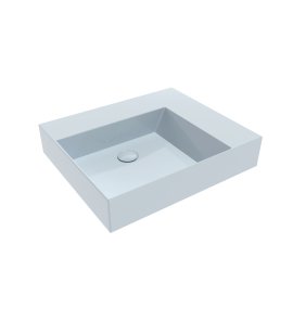 Flaminia App Umywalka stawiana/ścienna 60×51 azzurro polvere glossy AP6051AP