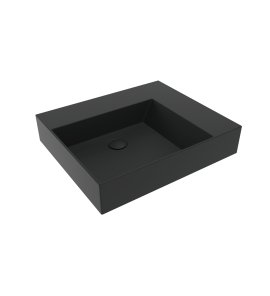 Flaminia App Umywalka stawiana/ścienna 60×51 carbone matt AP6051CAR