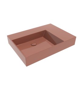 Flaminia App Umywalka stawiana/ścienna 70×51 terracotta glossy AP7051TC