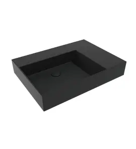 Flaminia App Umywalka stawiana/ścienna 70×51 carbone matt AP7051CAR