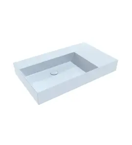 Flaminia App Umywalka stawiana/ścienna 85×51 azzurro polvere glossy AP8551AP