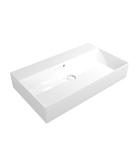 Flaminia App Umywalka stawiana/ścienna 80x47 biały połysk AP8047