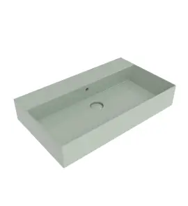 Flaminia App Umywalka stawiana/ścienna 80x47 verde giada glossy AP8047VG