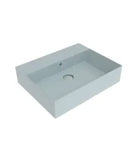 Flaminia App Umywalka stawiana/ścienna 60x47 azzurro polvere glossy AP6047AP