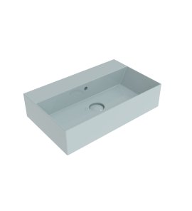 Flaminia App Umywalka stawiana/ścienna 60x37 azzurro polvere glossy AP6037AP