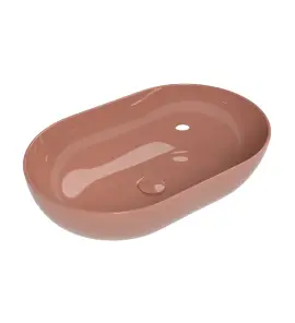 Flaminia App Umywalka stawiana 62x40 terracotta glossy AP62ATC