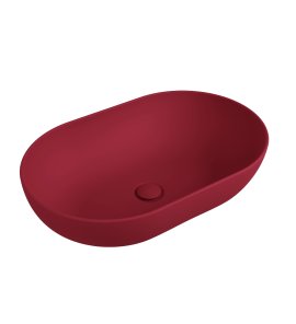 Flaminia App Umywalka stawiana 62x40 rosso rubens matt AP62ARRU