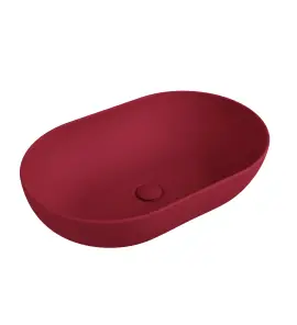 Flaminia App Umywalka stawiana 62x40 rosso rubens matt AP62ARRU