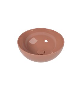 Flaminia App Umywalka stawiana ø40 terracotta glossy AP40ATC