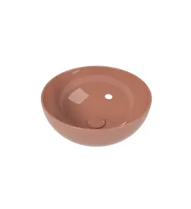 Flaminia App Umywalka stawiana ø40 terracotta glossy AP40ATC