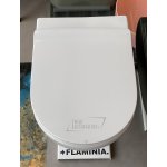       Flaminia App Wc wiszący bez kołnierza 54x36 cm z deską wolnoopadającą Biały AP118G+QKCW09 W MAGAZYNIE!!