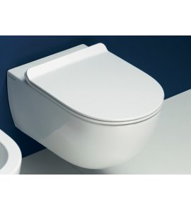           Flaminia App Miska wisząca bez kołnierza 54x36 z deską wolnoopadającą HAMBERGER biała AP118G QKCW05H PROMOCJA TYLKO 1 SZT W TAKIEJ CENIE 
