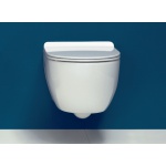           Flaminia App Miska wisząca bez kołnierza 54x36 z deską wolnoopadającą HAMBERGER biała AP118G QKCW05H PROMOCJA TYLKO 1 SZT W TAKIEJ CENIE 