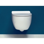 Flaminia App Miska Wc wisząca 54x36 cm Biały AP118