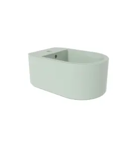 Flaminia Astra Bidet wisząca 52x35 verde giada glossy AS218VG