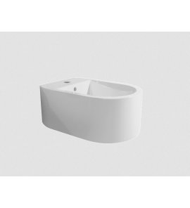 Flaminia Astra Bidet wiszący z jednym otworem 52x35x22 cm biały AS218