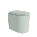 Flaminia Astra Plus Miska stojąca 52x35 z deską wolnoopadającą slim verde giada glossy AS117RGVG+ASCW05VG