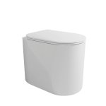 Flaminia Astra Miska stojąca 52x35 z deską wolnoopadającą slim biały połysk AS117G+ASCW05