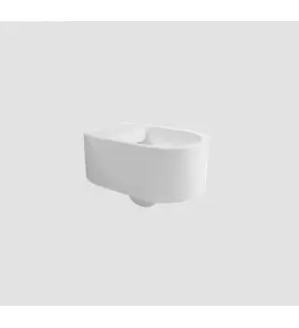 Flaminia Astra Miska WC wisząca bez kołnierza 52x35x22 cm biały AS118G