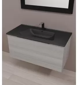 Flaminia Bloom Szafka wisząca pod umywalkę 105x50x50 cm OJ Grigio BBX835OJG