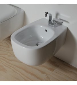 Flaminia Bonola Bidet wiszący 54x38 cm Biały BN218