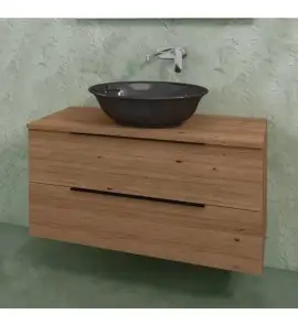 Flaminia Box Szafka wisząca z 2 szufladami 105 x 37 cm Ok Arly BX838